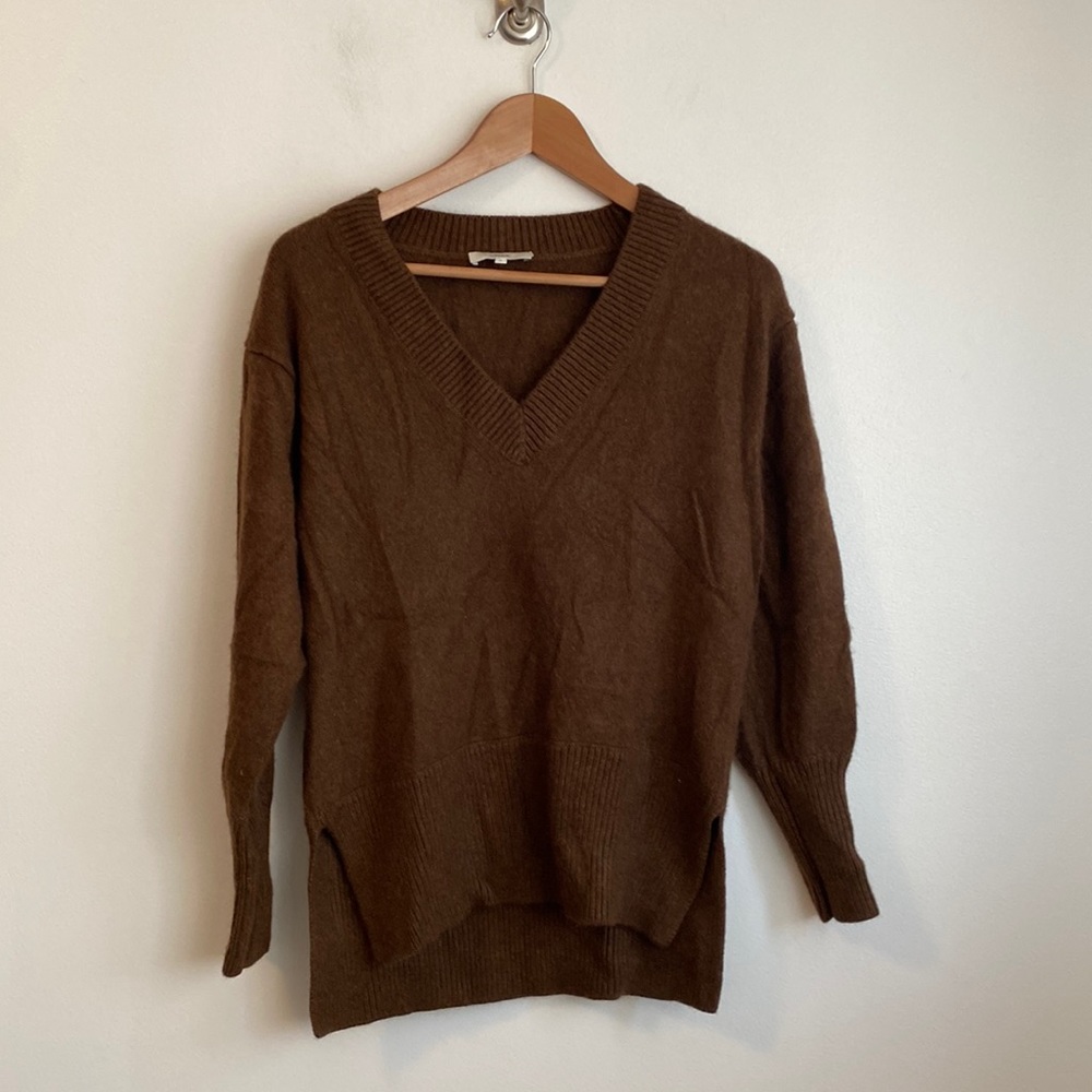Women’s Size Medium Brown Vince 100% Cashmere Sweater